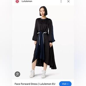 Super RARE NWT Lululemon x Roksanda Face Forward Dress Sz 4